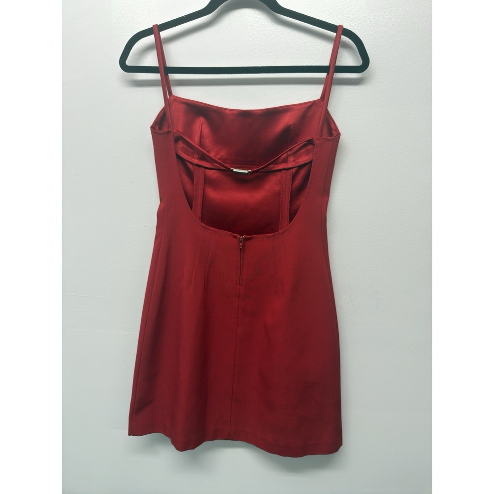 Cache Red Mini Dress - Picture 3 of 9